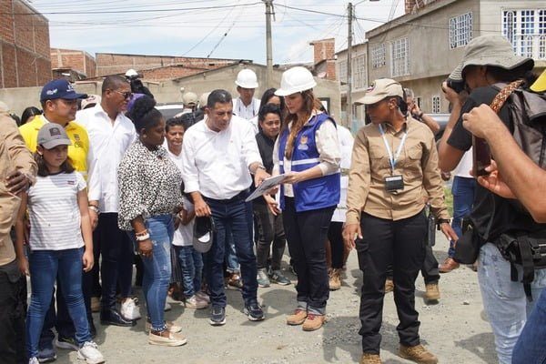 Vicepresidenta Francia Márquez visitó la obra del Proyecto Bulevar de Oriente