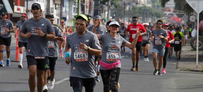 Juancho Correlón con su gran maratón puso a correr a más de diez mil personas