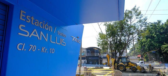 Troncal Oriental del MIO tendrá 23 nuevas estaciones de parada sobre la Simón Bolívar