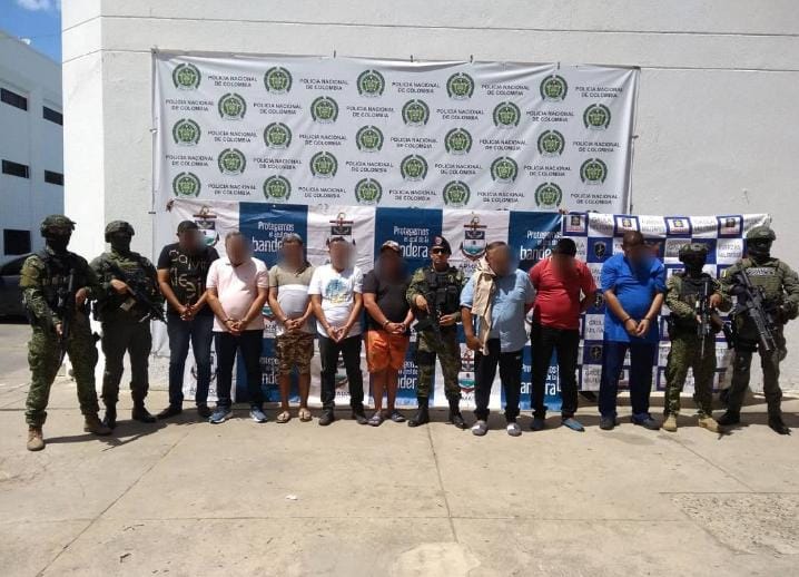 Cayeron 23 presuntos narcotraficantes tras operaciones en Cartagena, La Guajira y Bogotá