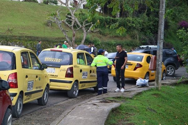 EL gremio de taxistas de Popayán no participaron en el paro nacional