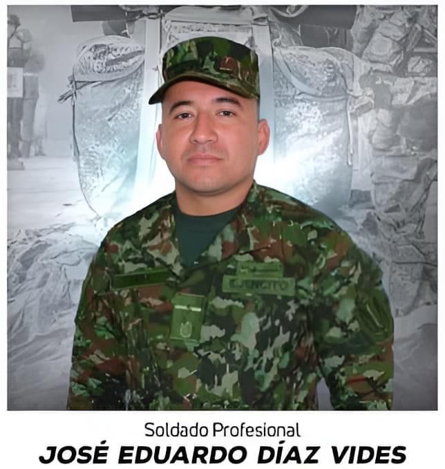 En ataque con explosivos en la vereda San Carlos de El Tarra, Catatumbo, fue asesinado el soldado profesional José Díaz Vides.
