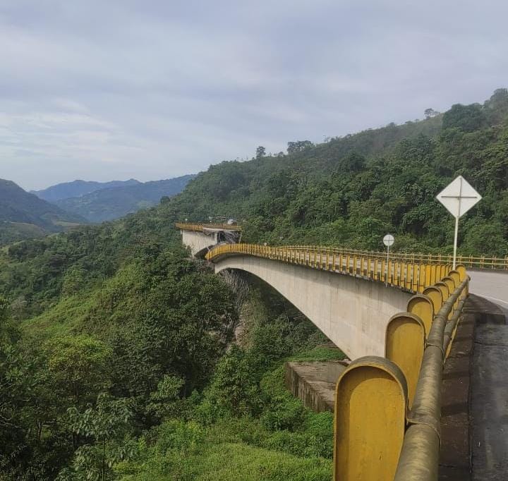 se cayó el puente Los Grillos en la transversal Cusiana (Boyacá)