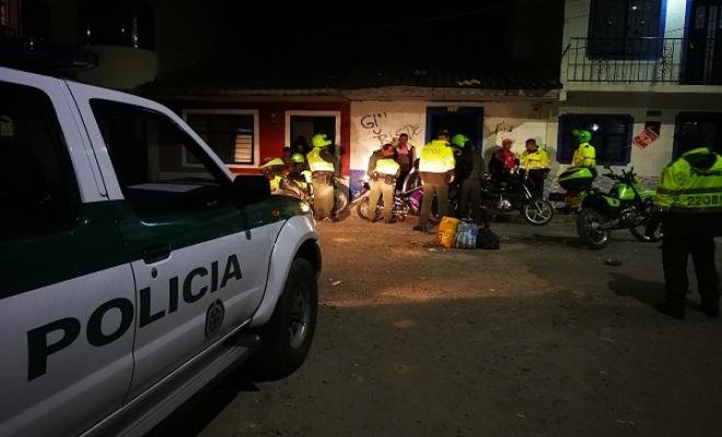 BOGOTA / fuerte operativo contra la ilegalidad