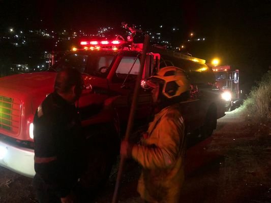 Éxito en control del incendio en Altos de Menga