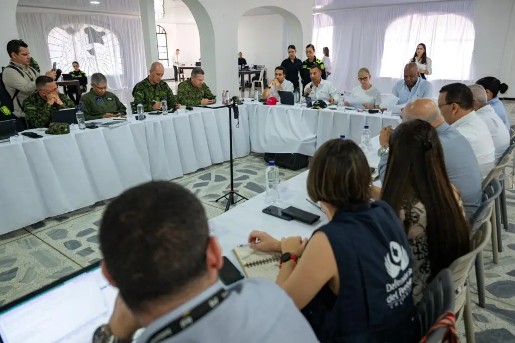 Consejo de seguridad en Palmira