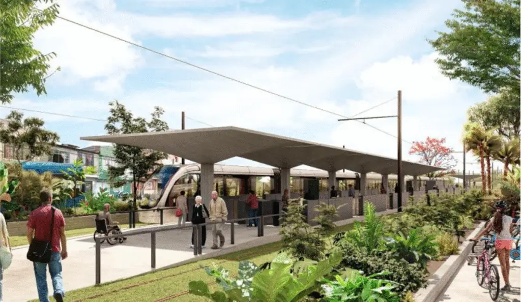 Tren de Cercanías del Valle. Foto: Secretaría Infraestrutura del Valle