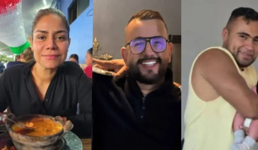 Vallecaucanos capturados en México. Foto: obtenida de redes sociales