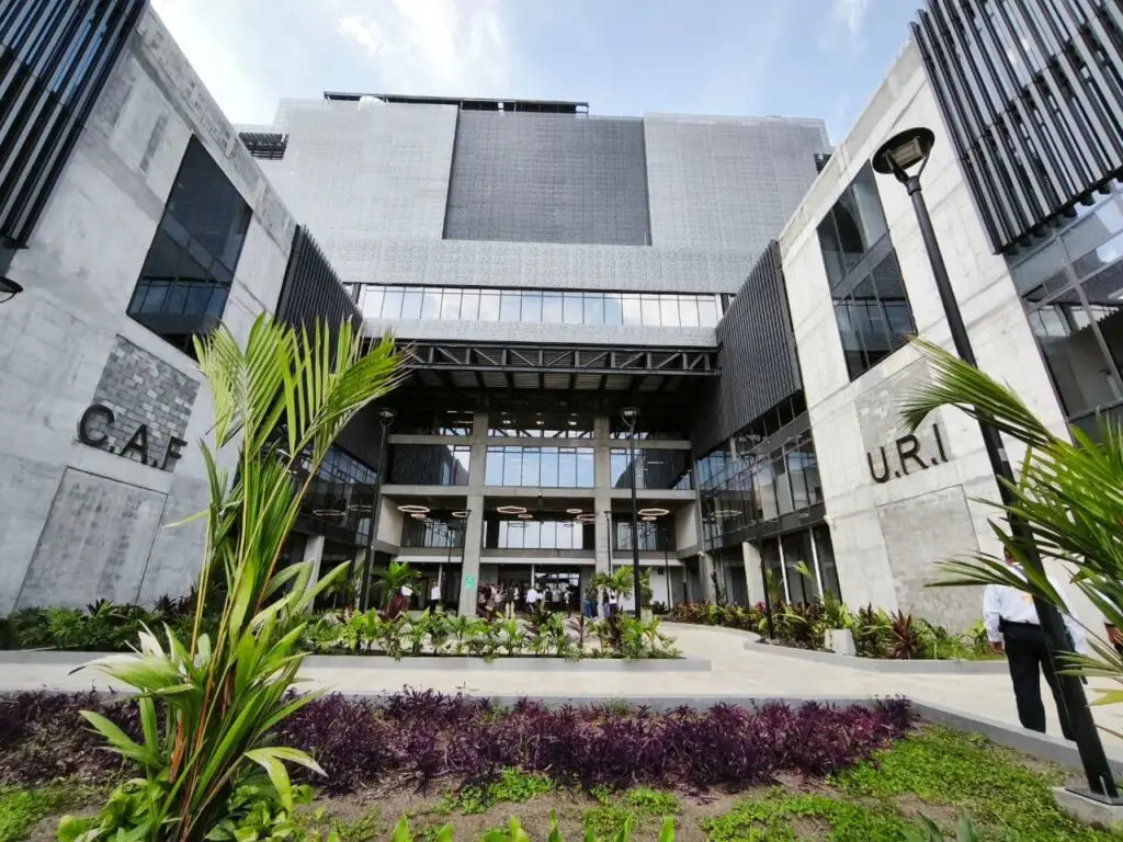 Bunker de la Fiscalía en el centro de Cali