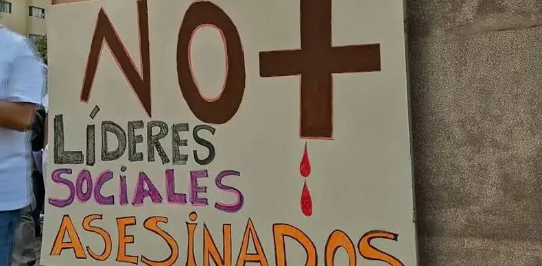 Violencia contra líderes sociales. Foto: Pares