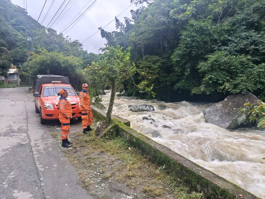 Fuertes lluvias generan emergencias en Cali. Foto: Sec. Gestión del Riesgo