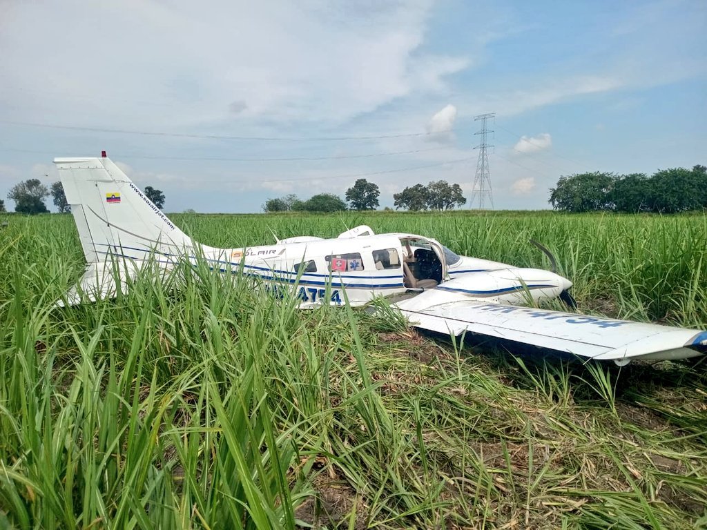 Aeronave sufre incidente cerca del aeropuerto de Cali