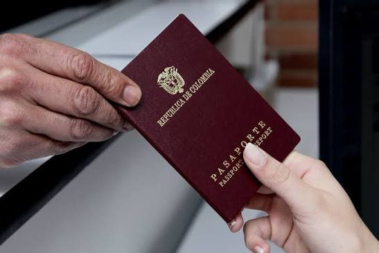 Pasaportes en Colombia. Foto: Cancillería