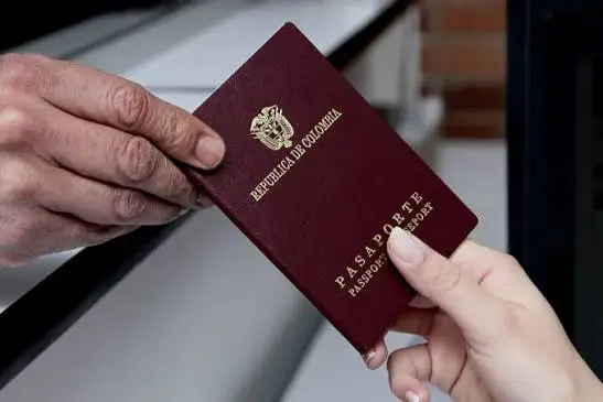 Pasaportes en Colombia. Foto: Cancillería
