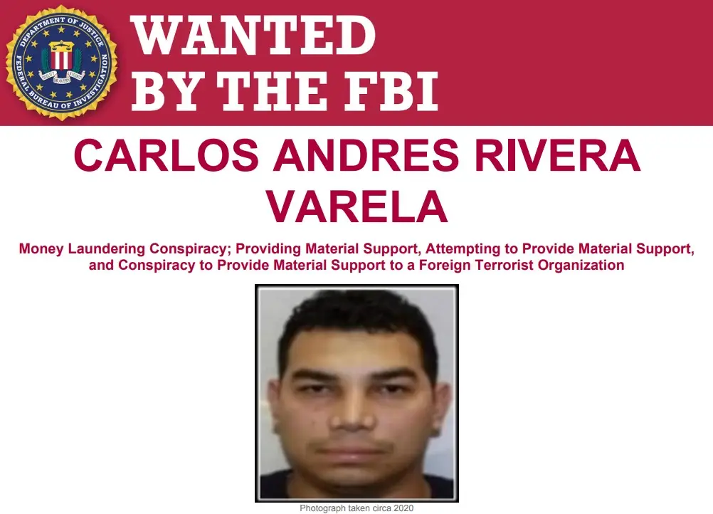 Carlos Andrés Rivera, ‘La Firma’. Foto: FBI