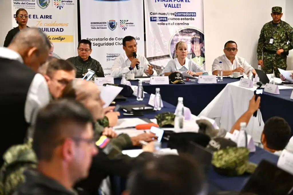 Seguridad en el norte del Valle. Foto: Ministerio de Defensa