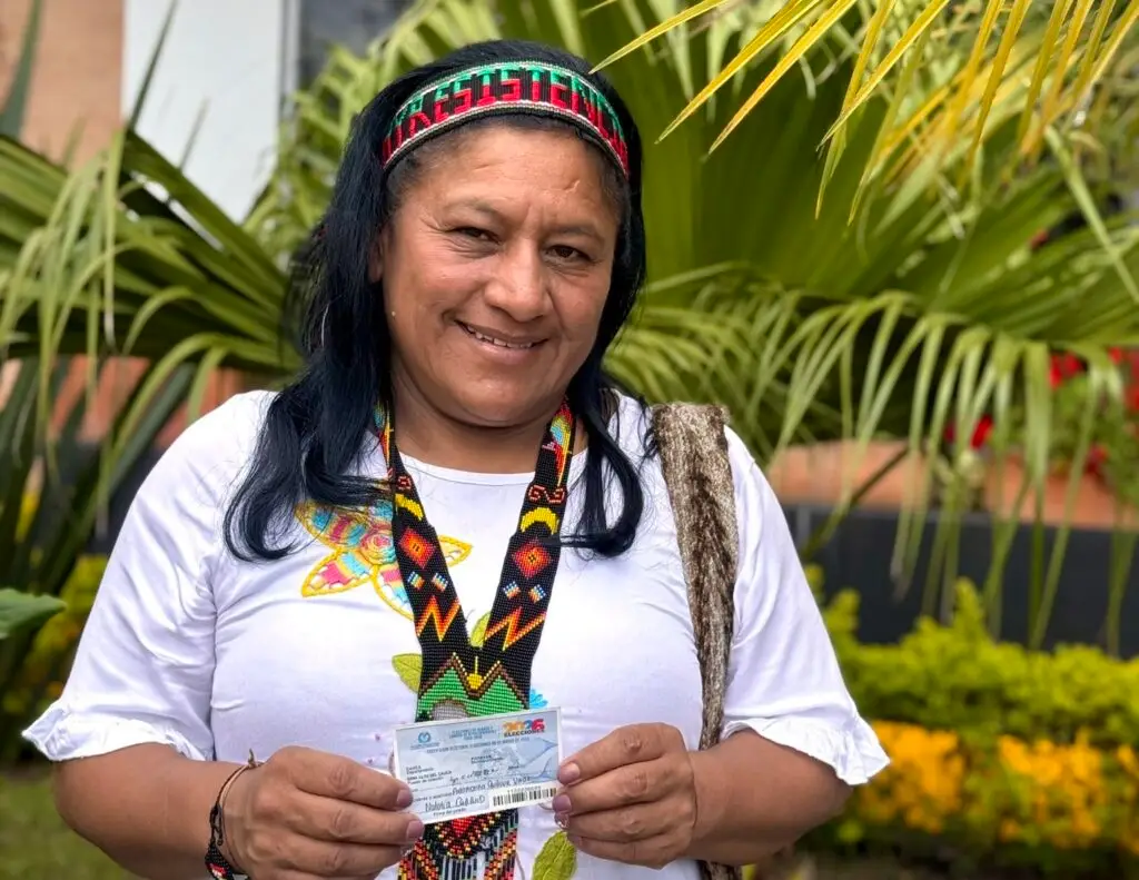 Aída Quilcué acompaña a Iván Cepeda como fórmula vicepresidencial