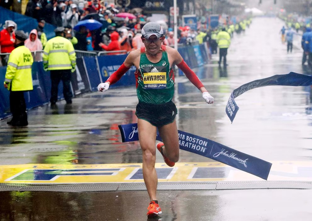 Yuki Kawuachi en la marató de Cali. Foto: Winslow Townson-USA Today Sports