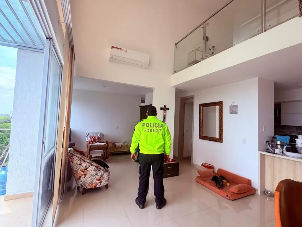 Bienes del 'El Negro Zapata' en el Valle. Foto: Policía Nacional