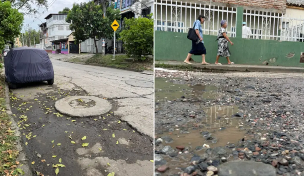 Comunidad de La Independencia en Cali denuncia abandono vial