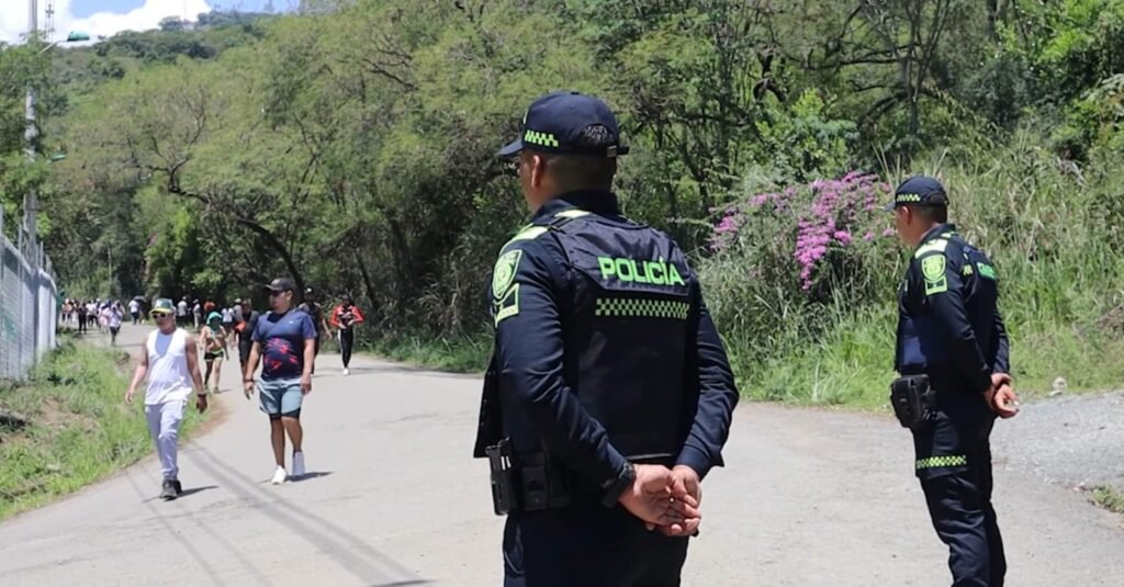 Seguridad durante Semana Santa. Foto: Policía Metropolitana de Cali