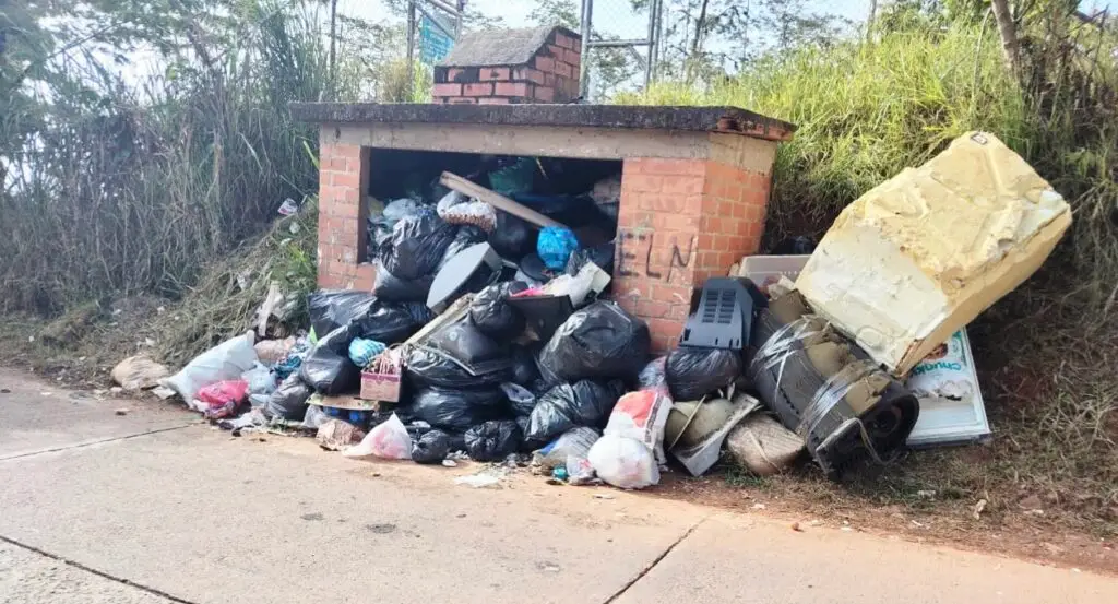Residuos en Cristo Rey generan preocupación entre habitantes del sector. Foto: cortesía