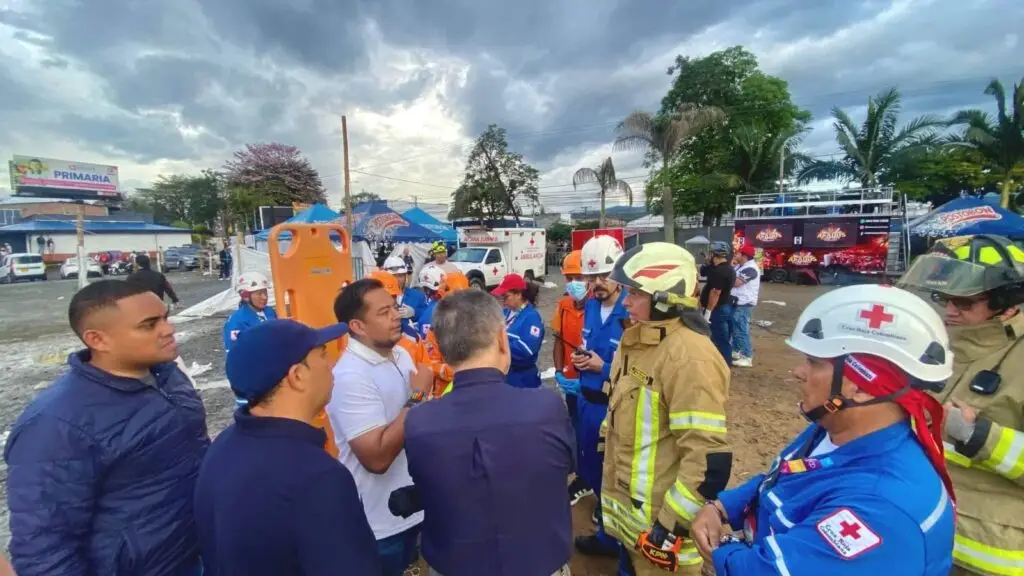 Emergencia en evento de Monster Truck en Popayán. Foto: cortesía