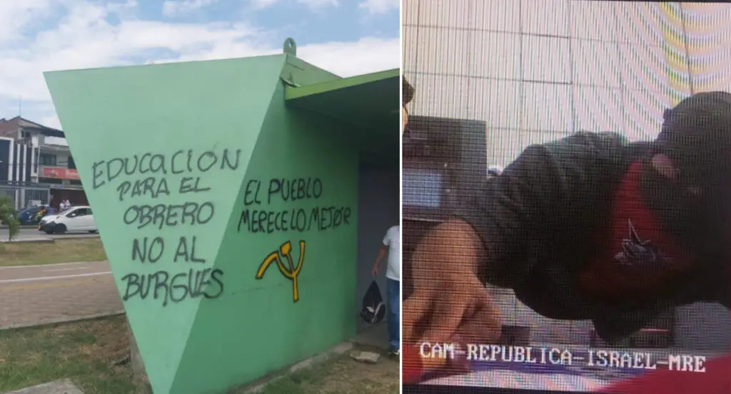 Vandalismo en estaciones del MIO en Cali. Fotos: redes sociales