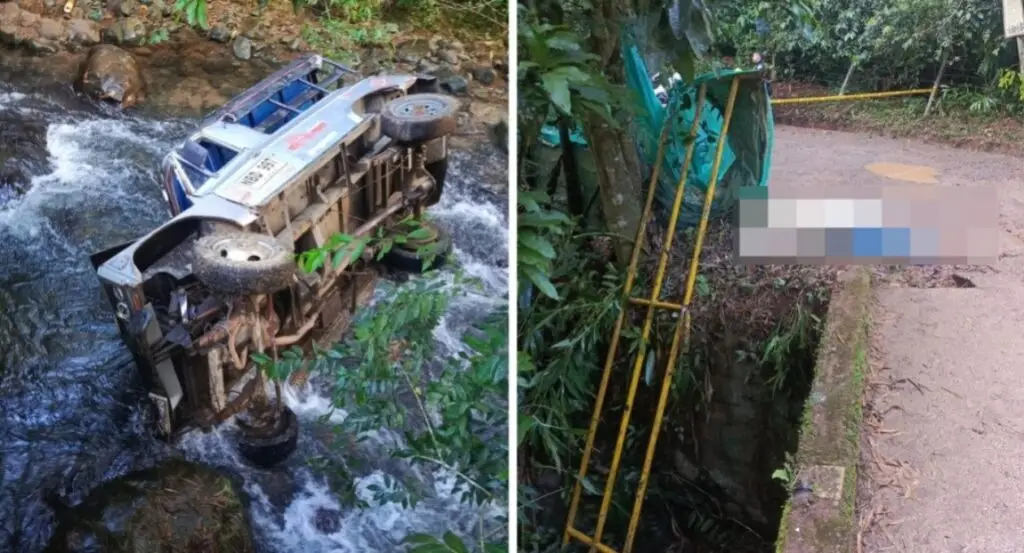 Aún se desconocen las causas del accidente de tránsito. Foto: Secretaría de Movilidad de Cali