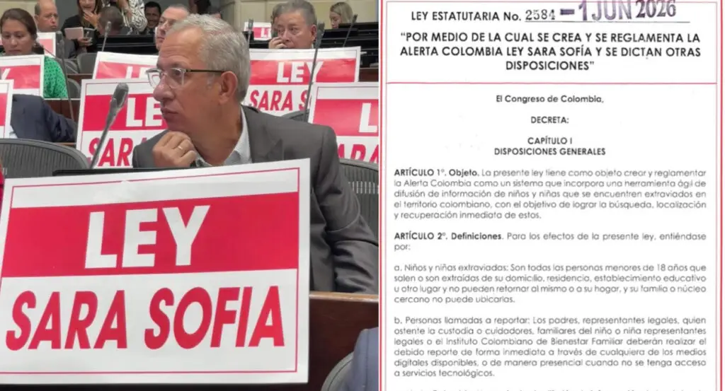 Sancionan la Ley Sara Sofía para agilizar la búsqueda de menores desaparecidos
