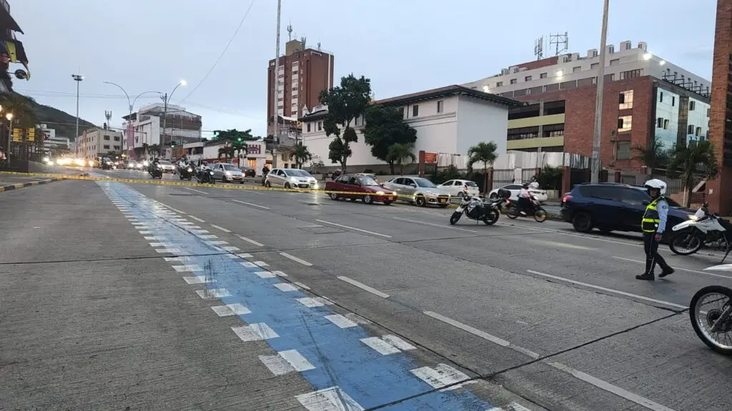 Estos son algunos cierres en Cali. Foto: Movilidad Cali