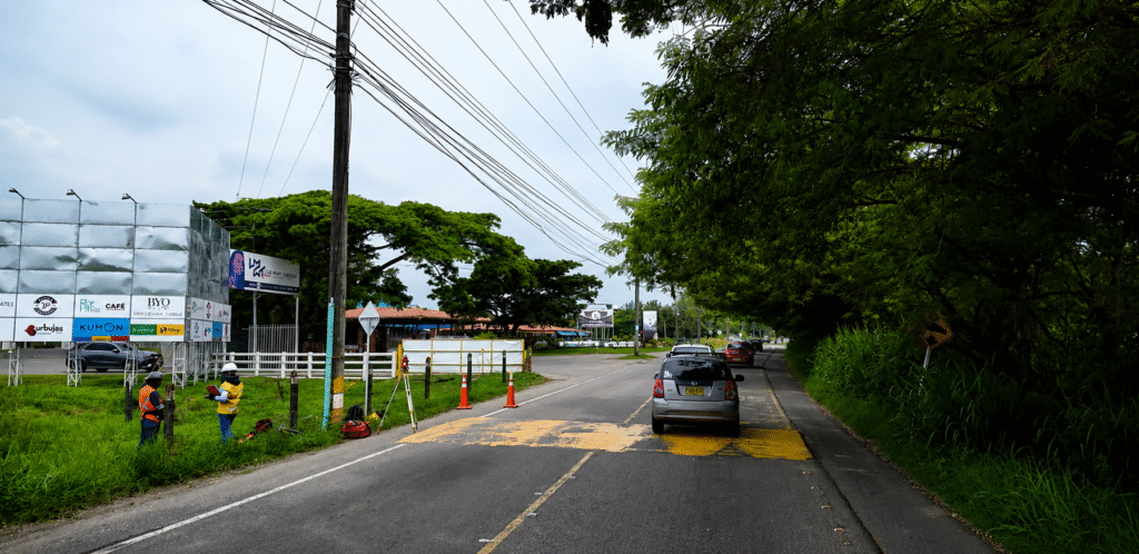 En los últimos años, el sur de Cali presenta congestión vehicular. Foto: Gobernación del Valle.