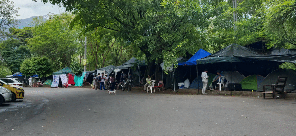 Este es el panorama en Altos de Santa Elena. Foto: Tatiana López - CW+