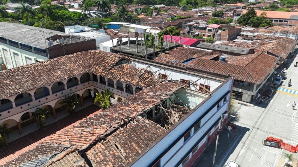 El norte del Valle resultó notablemente golpeado por el terremoto. Foto: suministrada