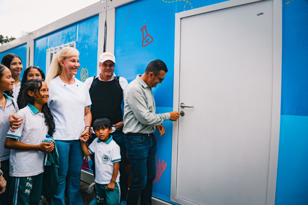 La Gobernación del Valle habilita el primer albergue educativo temporal para niños. Foto: Gobernación del Valle