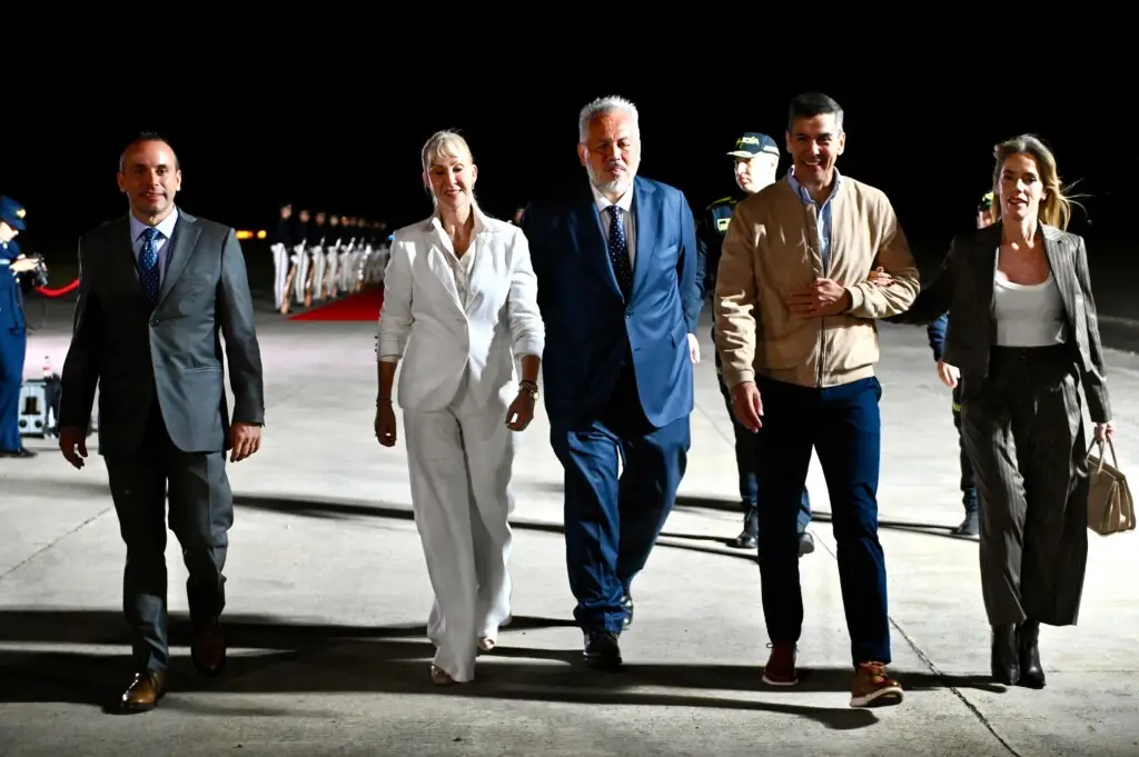 Presidente de Paraguay en Cali. Foto: Alcaldía de Cali