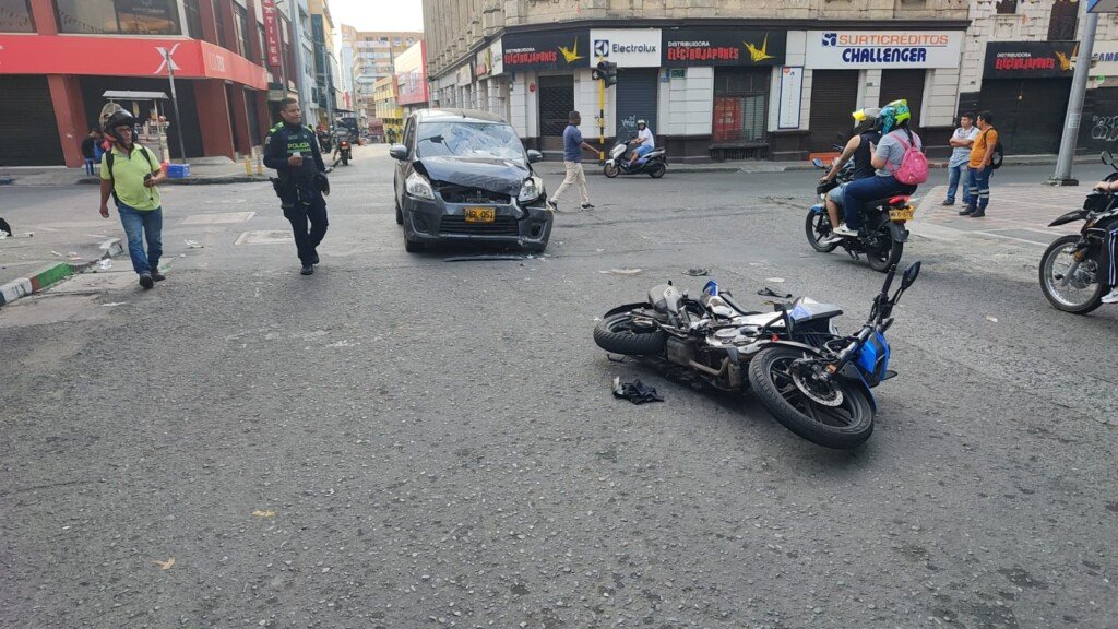 El siniestro se registró el 29 de agosto de 2026. Foto: Movilidad Cali