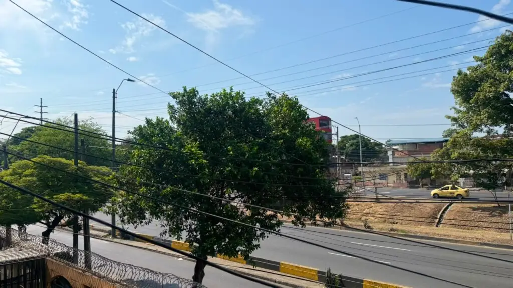 Este es el panorama de la autopista suroriental en Cali. Foto: CW+