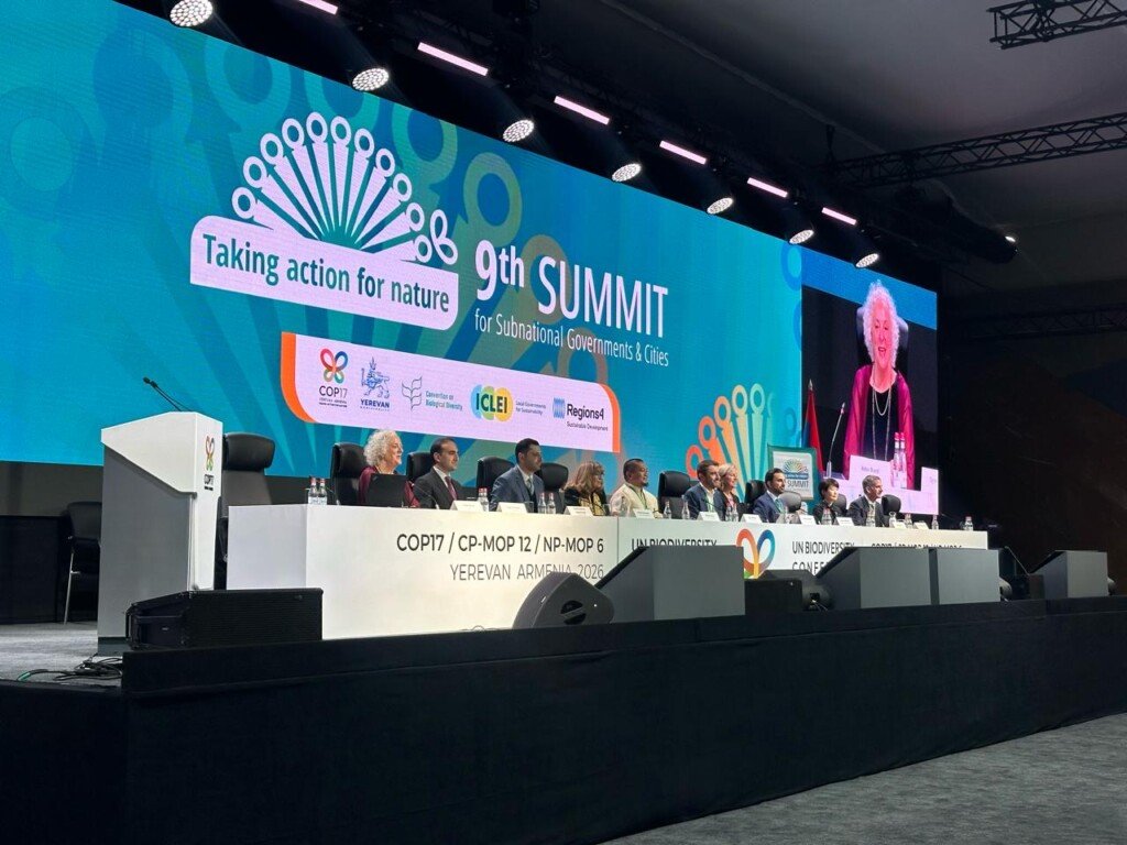 Mensaje del alcalde Alejandro Eder en la COP17, en Ereván.