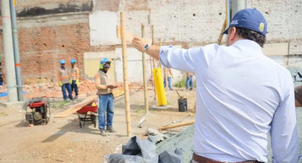 Arranca la construcción de la Estación Central. Foto: Alcaldía de Cali